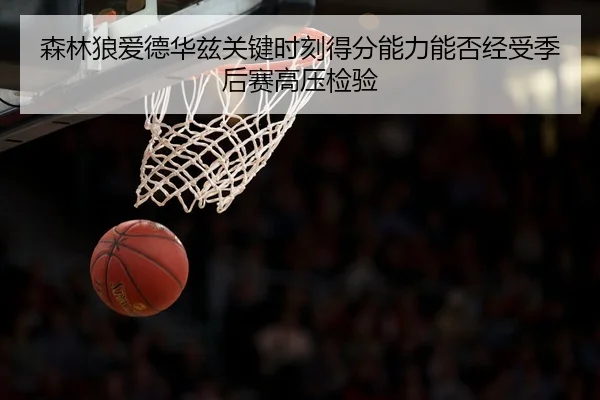 森林狼爱德华兹关键时刻得分能力能否经受季后赛高压检验